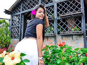 LETSDOEIT - Colombian Latina Teen Seduced hard by Immigrant