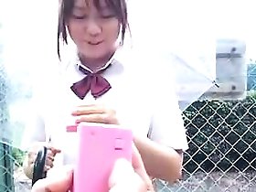 Pulchritudinous schoolgirl flaunts will not hear of adorable erection added to gives a sensua